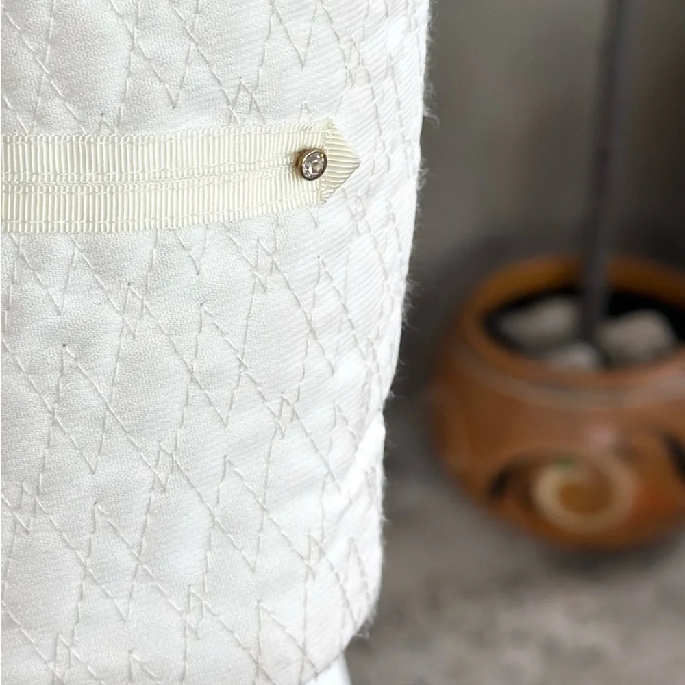 NWT Metropolis Rhapsody Ski Snow Suit Jacket Pants Winter White Size 10 - Picture 5 of 16